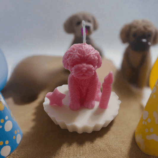 Paw-some Dog Birthday Candle - Scent Fushion