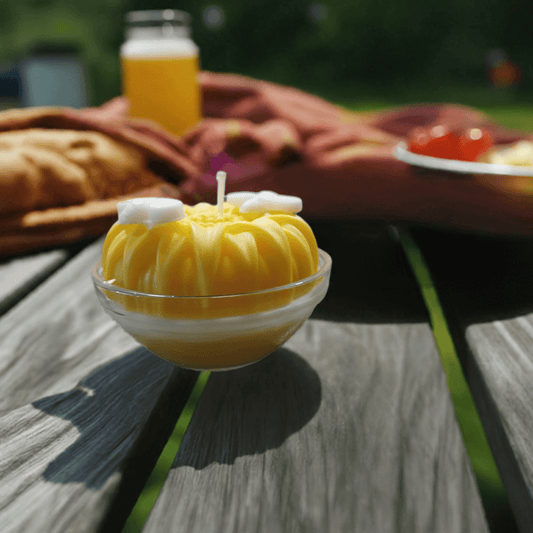 Handmade Sunflower Bee Candle - Scent Fushion