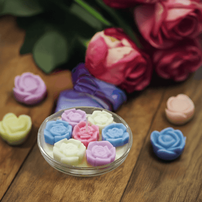 Mini Rose Scented Candle - Scent Fushion